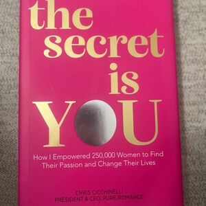 The Secret is You by Chris Cicchinelli - Pink Hardcover